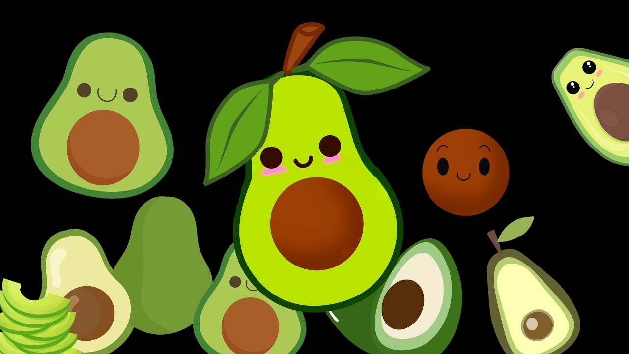 Dancing Fruit   Fun Animation & Happy Music for Baby Sensory High Contrast Visuals for Baby Infant