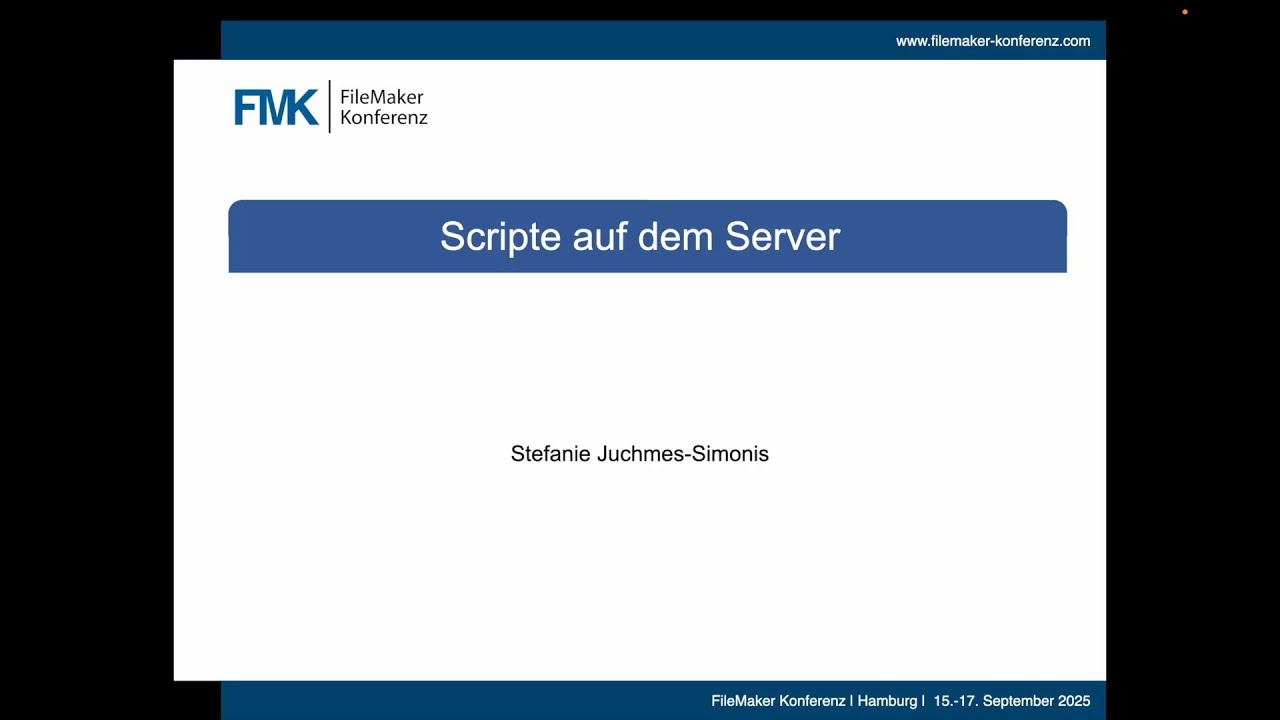 FMK25 Skripte auf dem Server