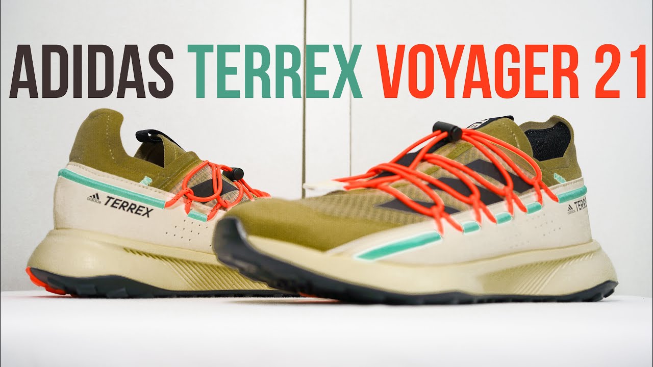 ADIDAS ORANGE TERREX VOYAGER 21: распаковка, обзор и на ногах