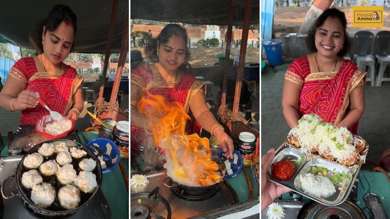 Indore Famous Kavya Didi ke Special Paneer Corn Cheese Appe ₹80 per Plate | Indian Street Food Appam