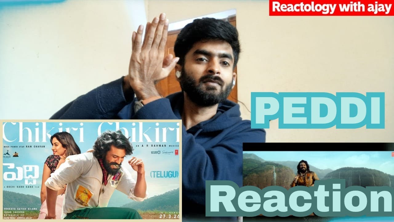 Chikiri Chikiri Video Song Reaction 😍👌 CHIKIRI VIBE 😍👌 | Peddi | Ram Charan | Janhvi | AR Rahman