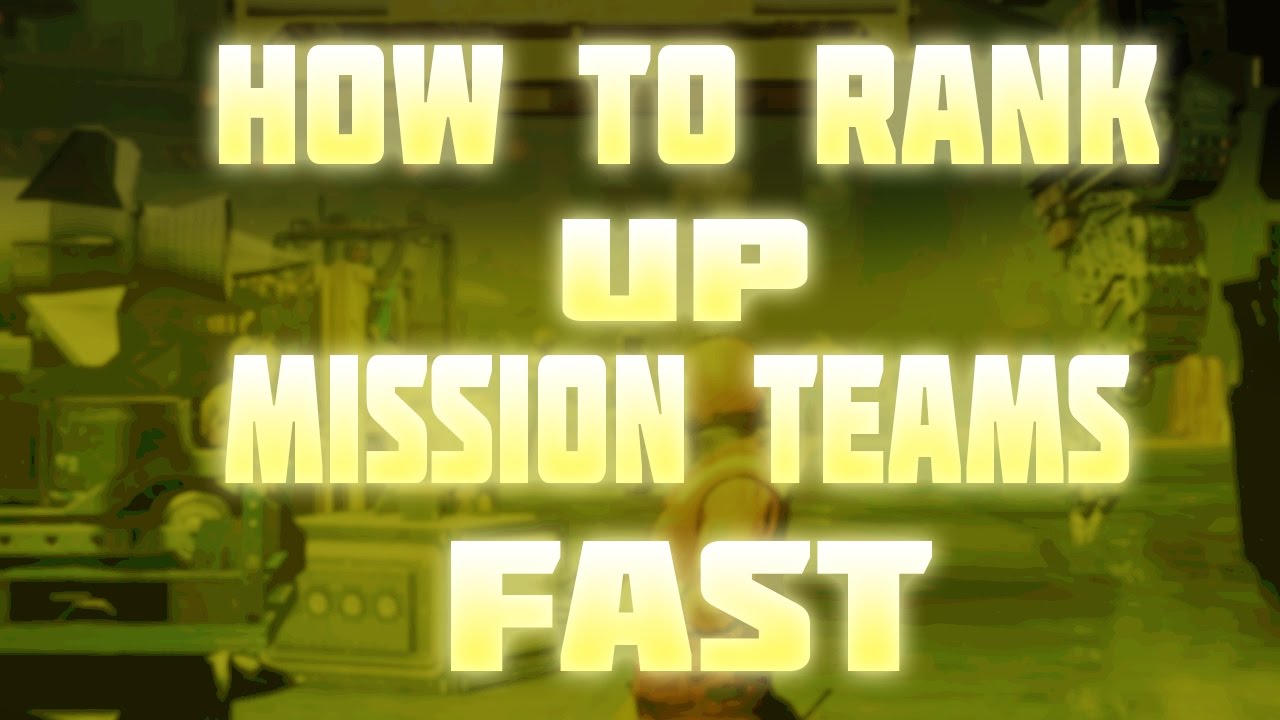 How to Rank Up Mission Teams FAST in Infinite Warfare! - How to Level Up Fast COD Infinite Warfare