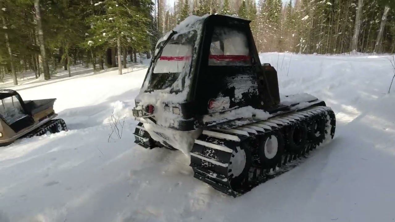 Max Buffalo & Argo Centaur in deep snow