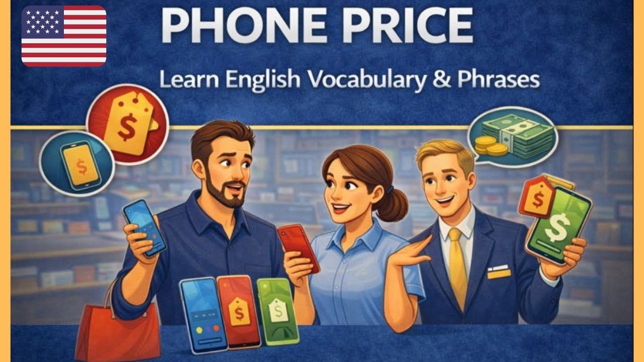 How to Talk About Buying a New Phone in English -  English Conversation Practice - English Podcast