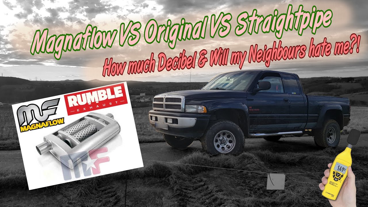 2001 Dodge Ram 5.9 Magnum + Magnaflow Rumble: How loud is it??!
