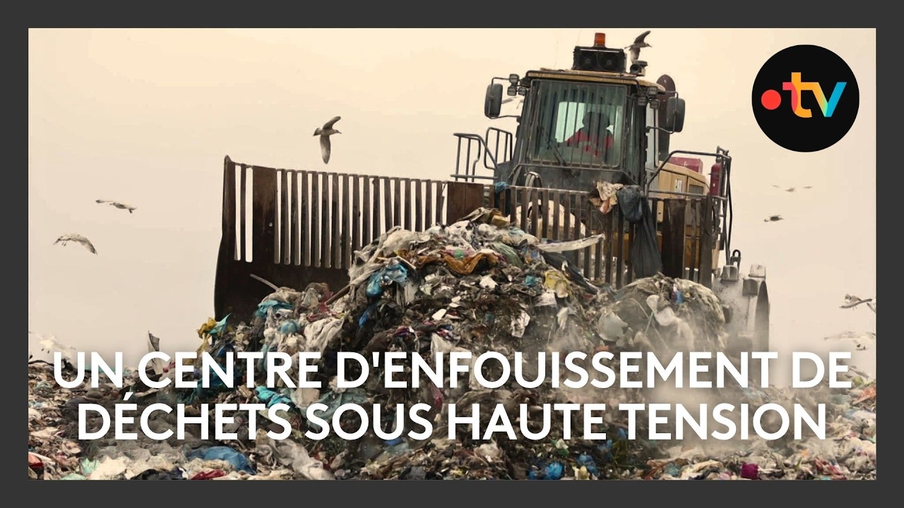 🗑️⚠️ Un centre d'enfouissement de d&eacute;chets sous haute tension