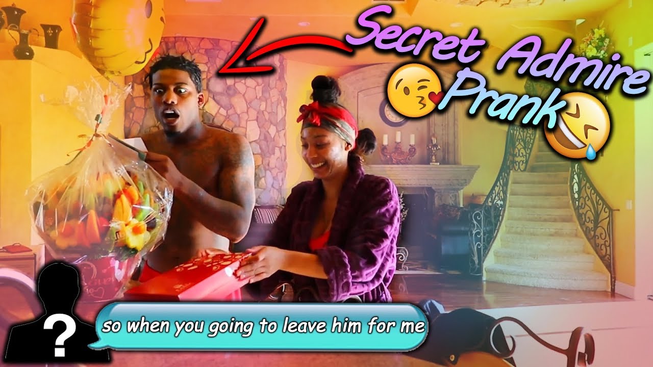 SECRET ADMIRE PRANK ( I FREAKED OUT )