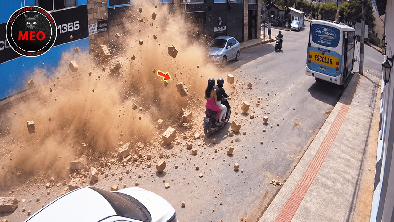 Incredible Moments Caught on Camera (P328) | Moments Filmed Seconds Before Disasters