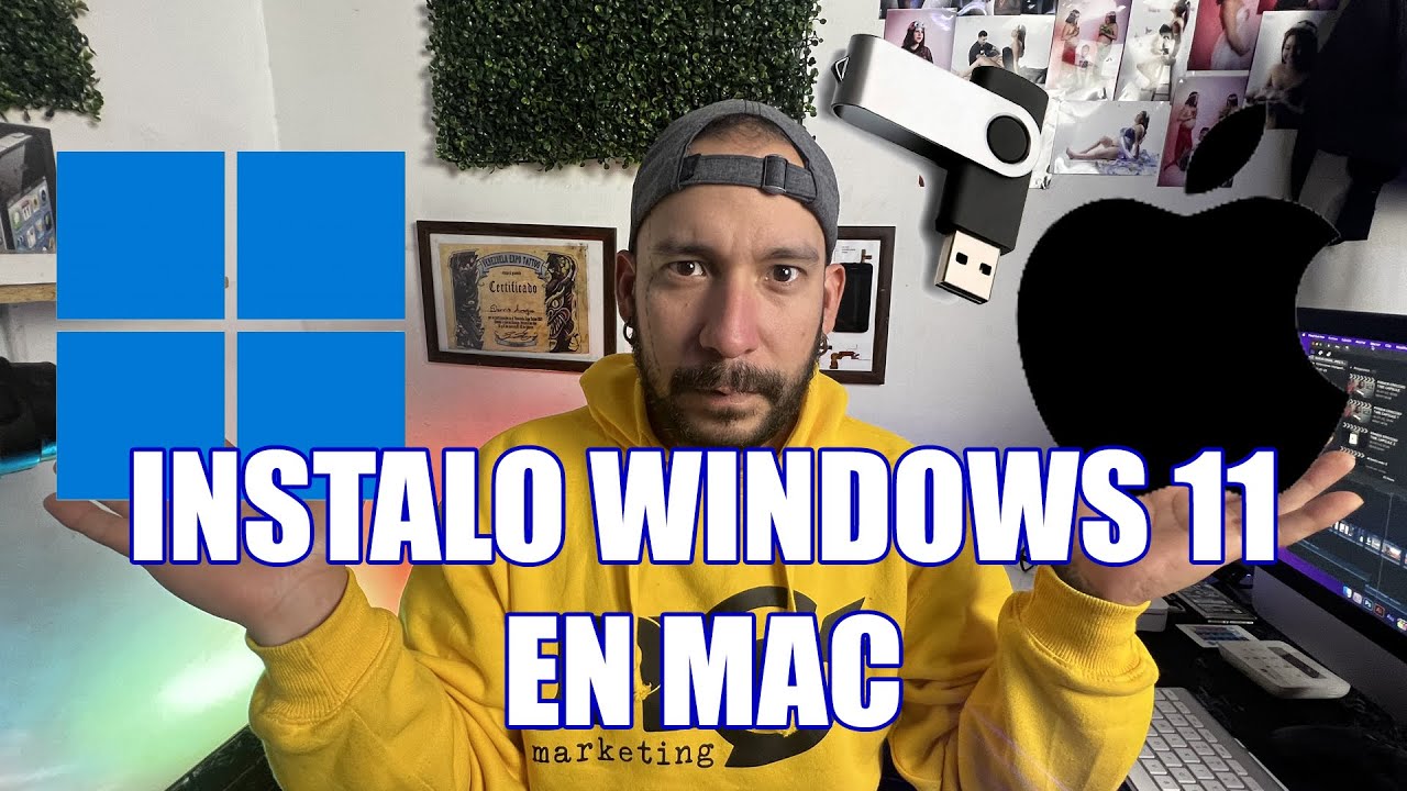 como INSTALAR WINDOWS 11 en un MAC 🖥 EXTRAIBLE sin Boot camp