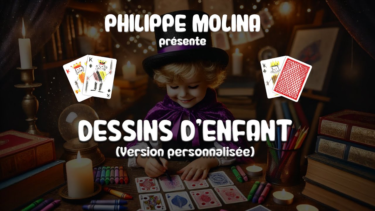 Dessins d'enfants de Philippe Molina - Version personnalisée