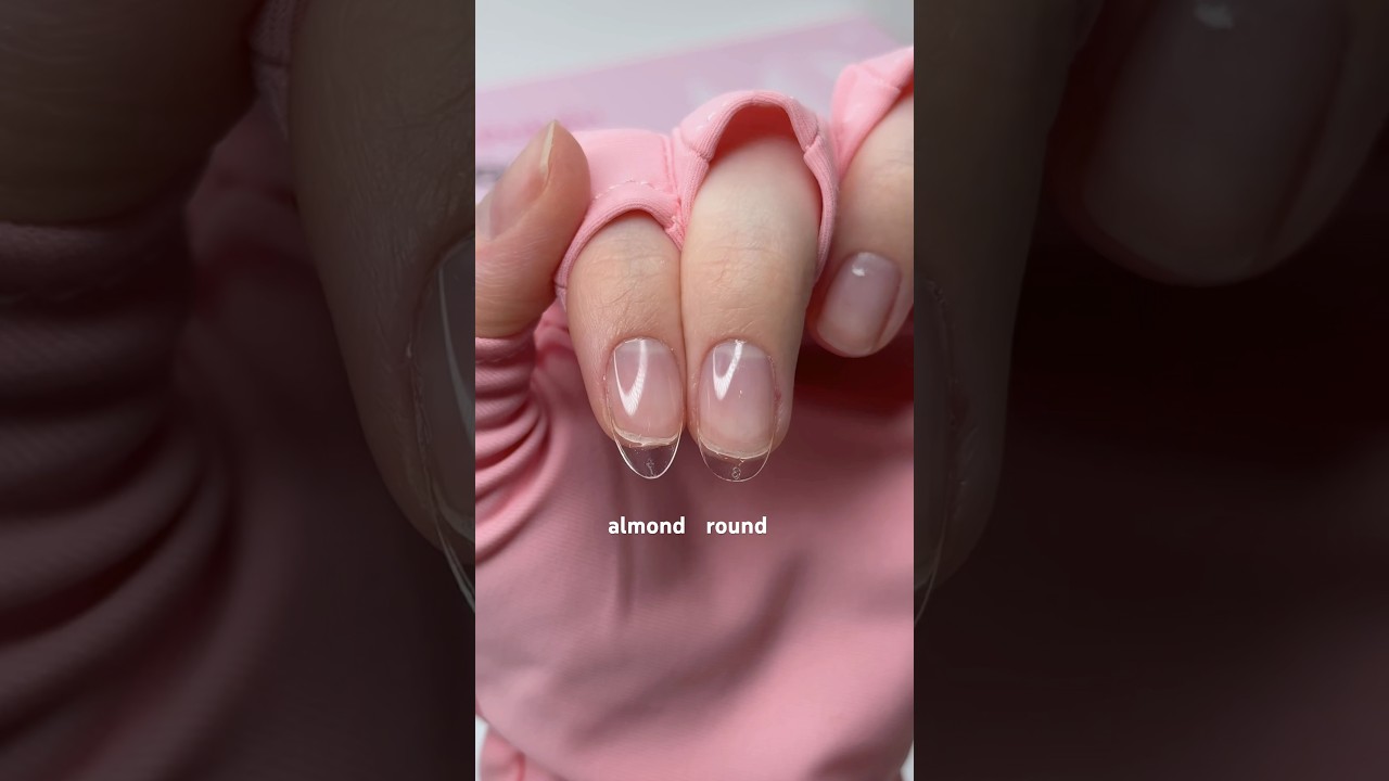 almond or round? 💅🏻 𝗣𝗿𝗼𝗱𝘂𝗰𝘁𝘀 𝗳𝗿𝗼𝗺 𝗴𝗲𝗹𝗶𝗽𝗼𝘁𝗶𝗼𝗻.𝗰𝗼𝗺 💕 #nails #diynails
