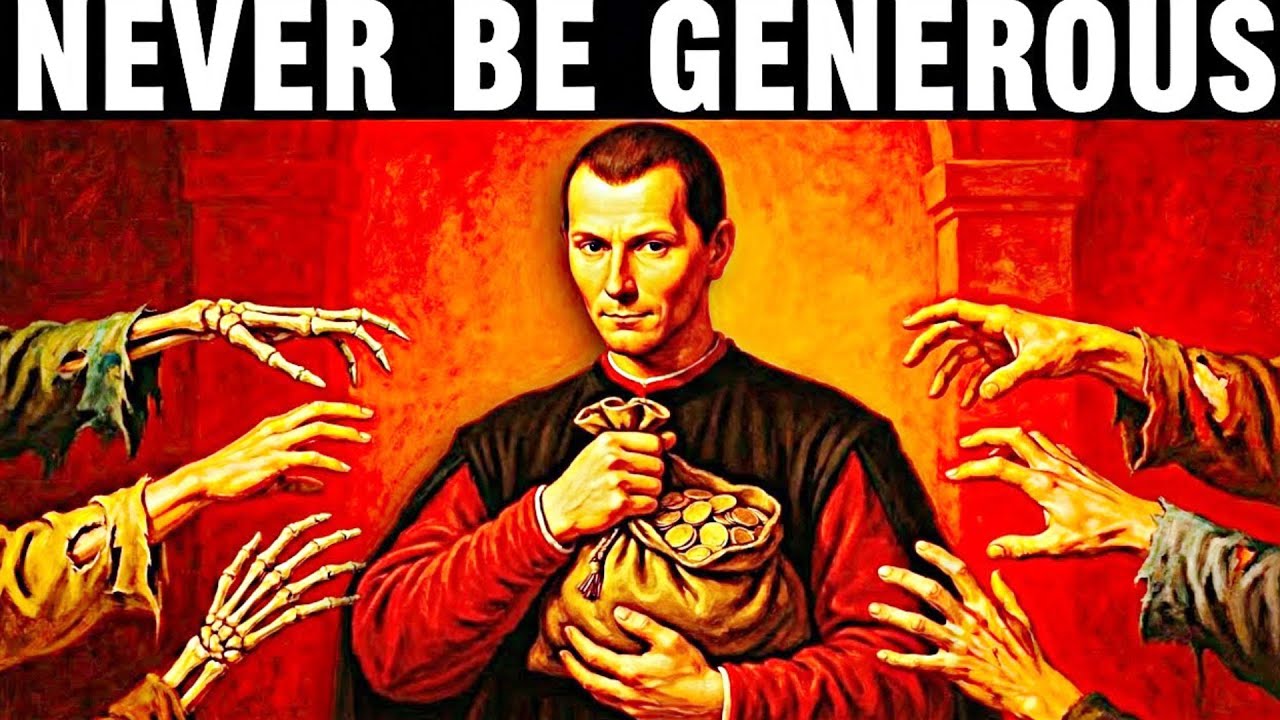 “Machiavelli’s Dark Warning NEVER Be Generous With Money”