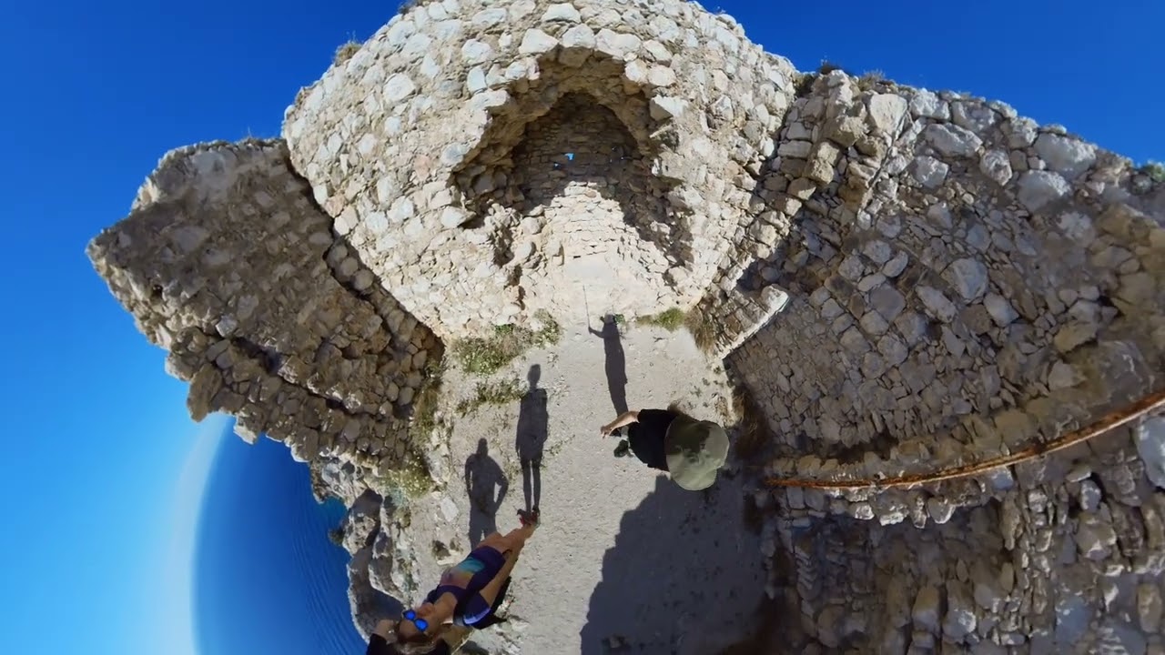 Kritinia castle (Rhodos, Greece)