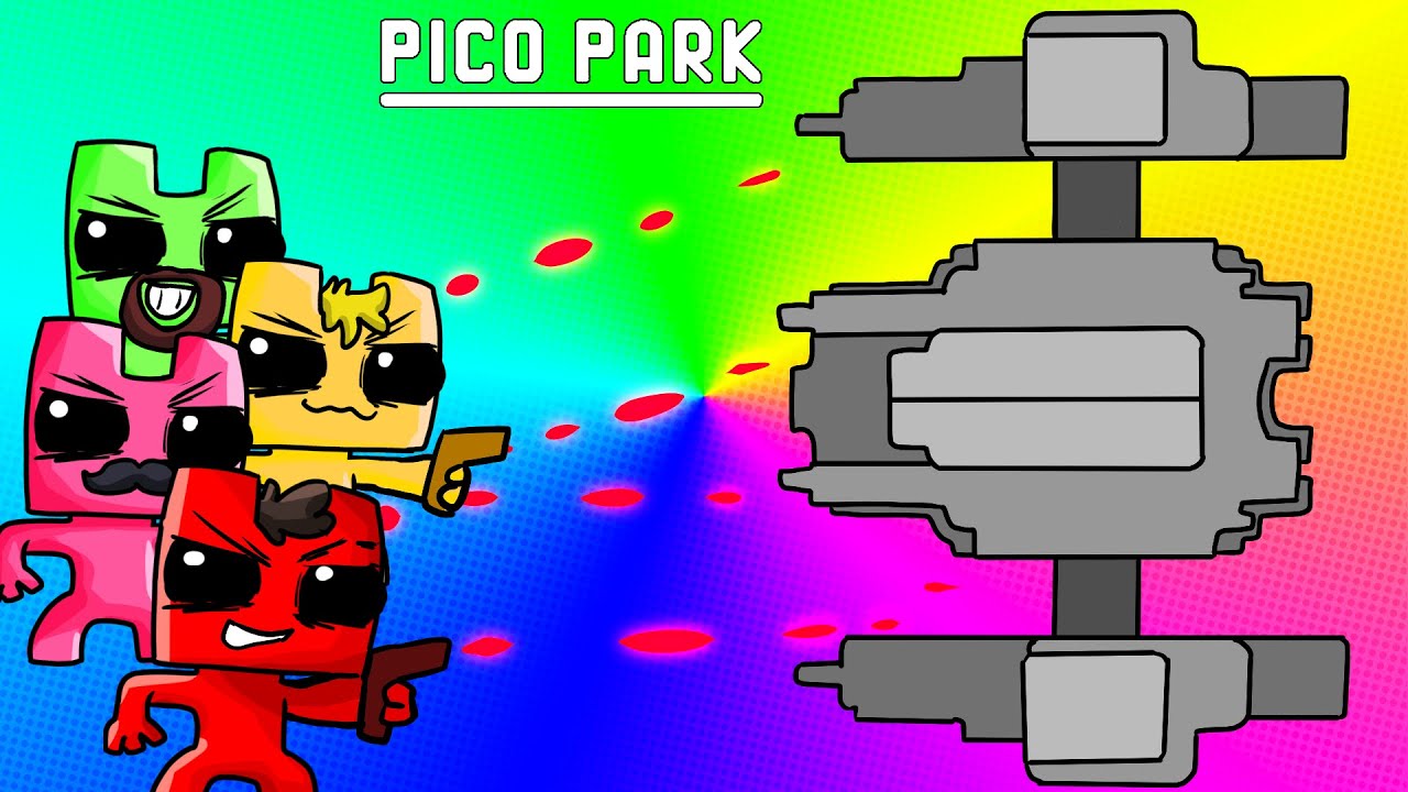 4 DEBILI VS LATAJĄCE STATKI WKUR****IA | PICO PARK 2