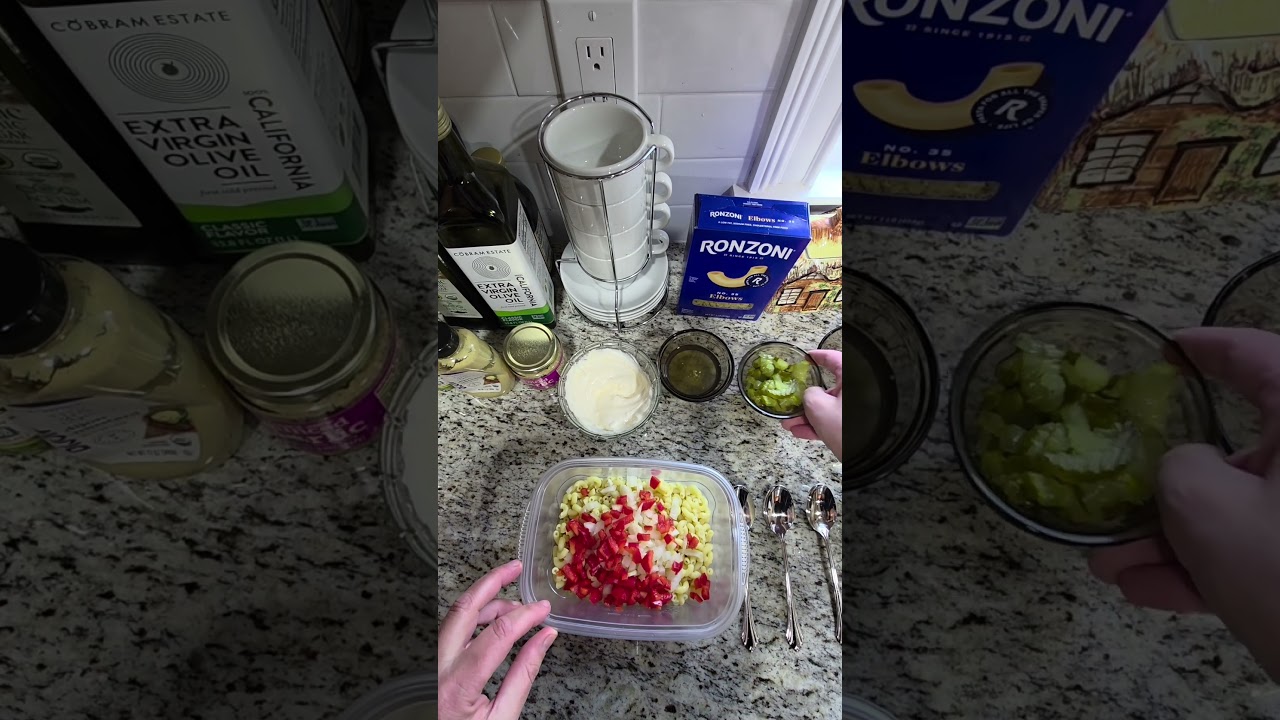 Perfected Noodle Salad Recipe Part 1 
