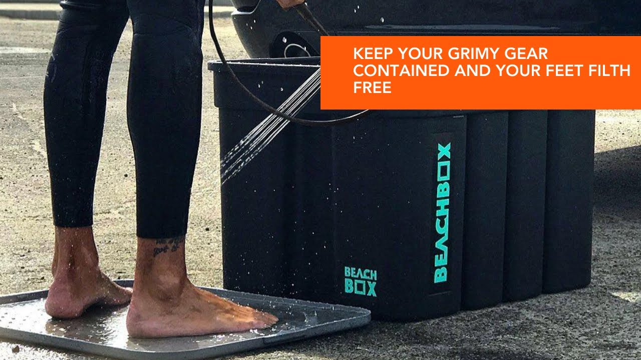 BeachBox Portable Gear Storage and Shower | RYOutfitters First Look