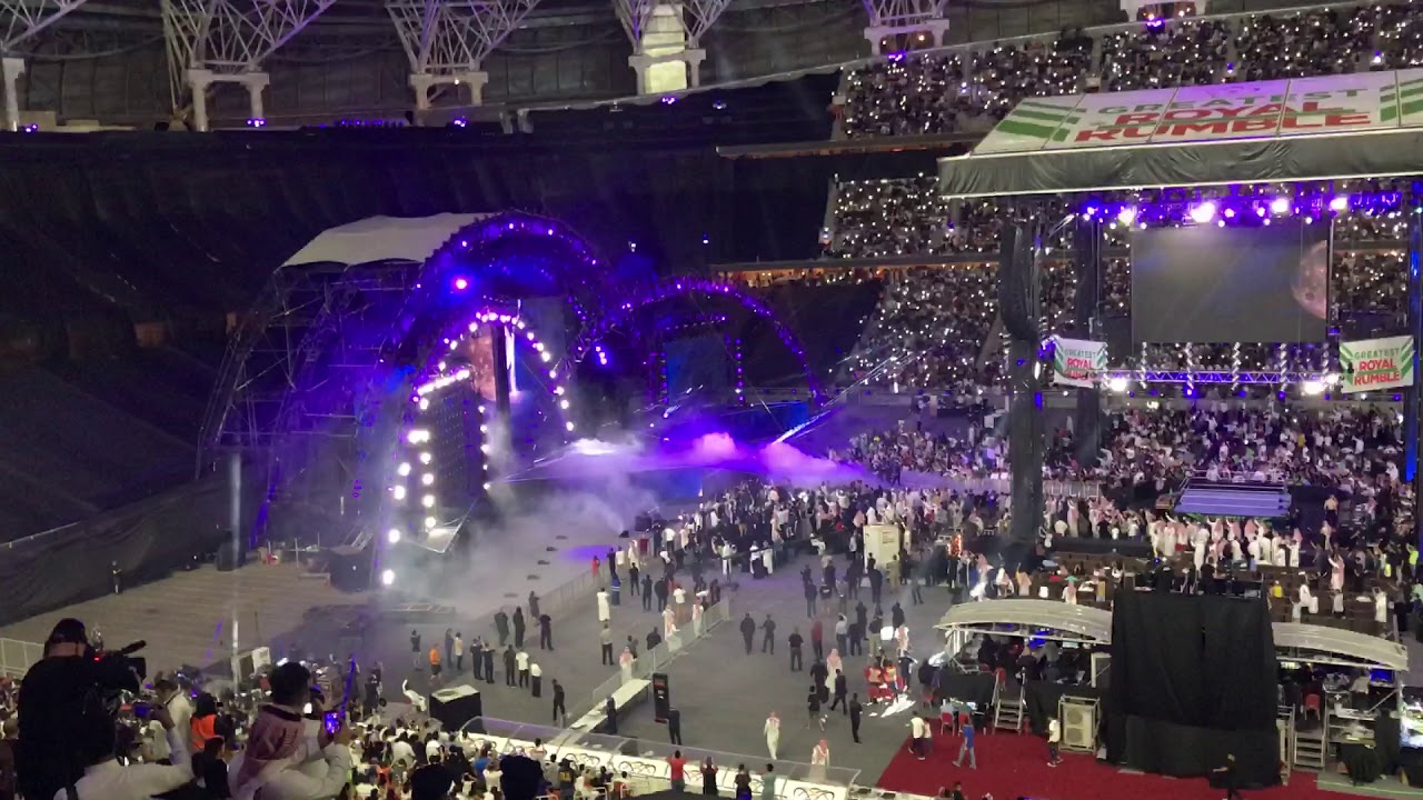 Rusev and Undertaker's Entrance WWE GRR