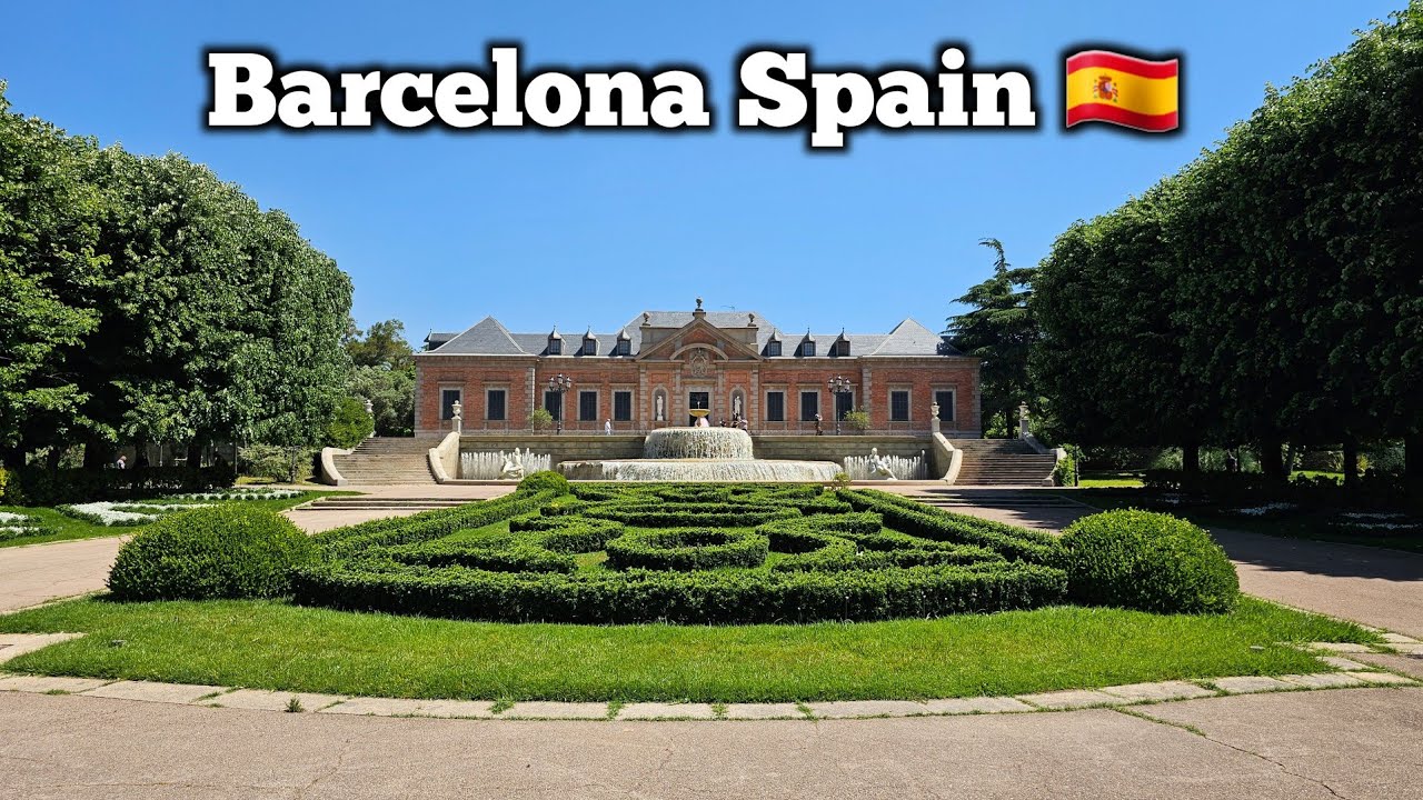 📍Jardines de Joan Maragall Barcelona
