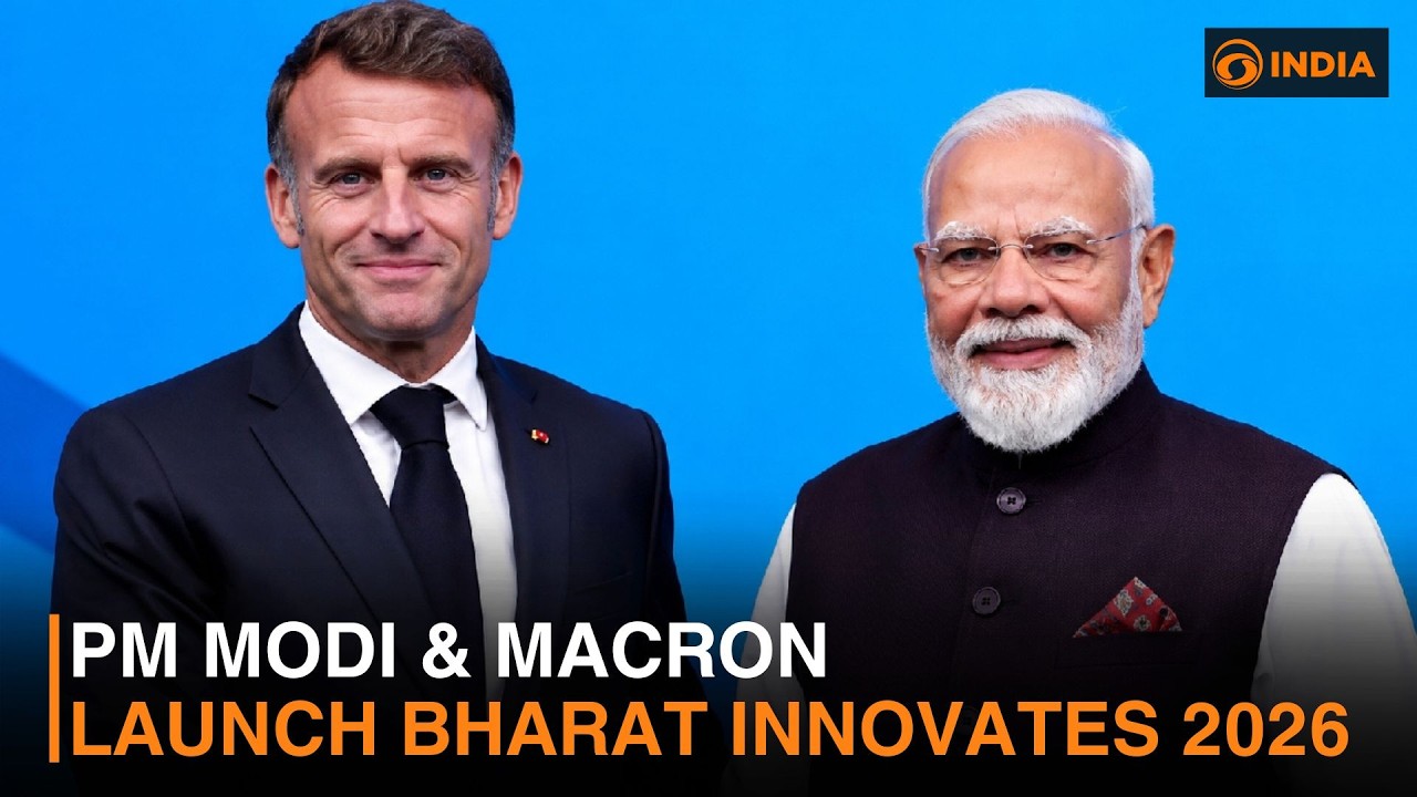 Премьер-министр Моди и Макрон открывают Bharat Innovates 2026 в Ницце