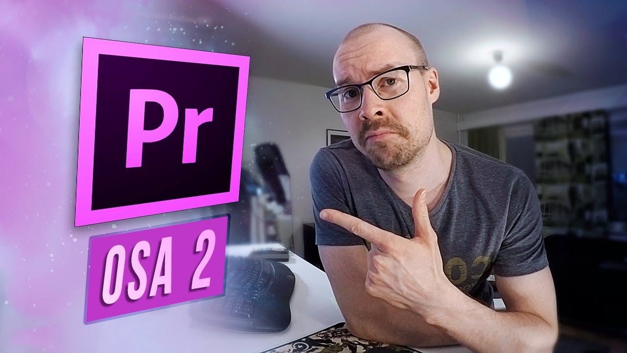 Adobe Premiere Perusteet OSA 2 — Stillkuvien animointi (Podcast -tutoriaali)