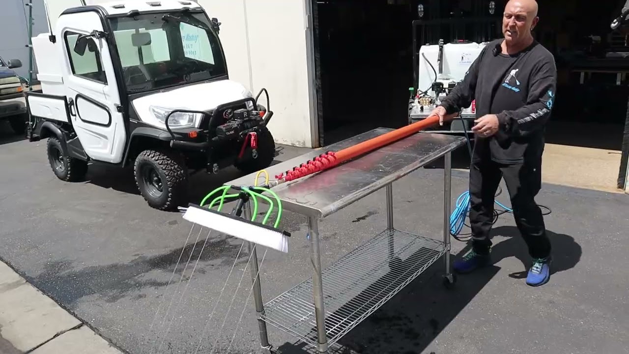 How To Use Water Fed Pole With Your Pressure Washer