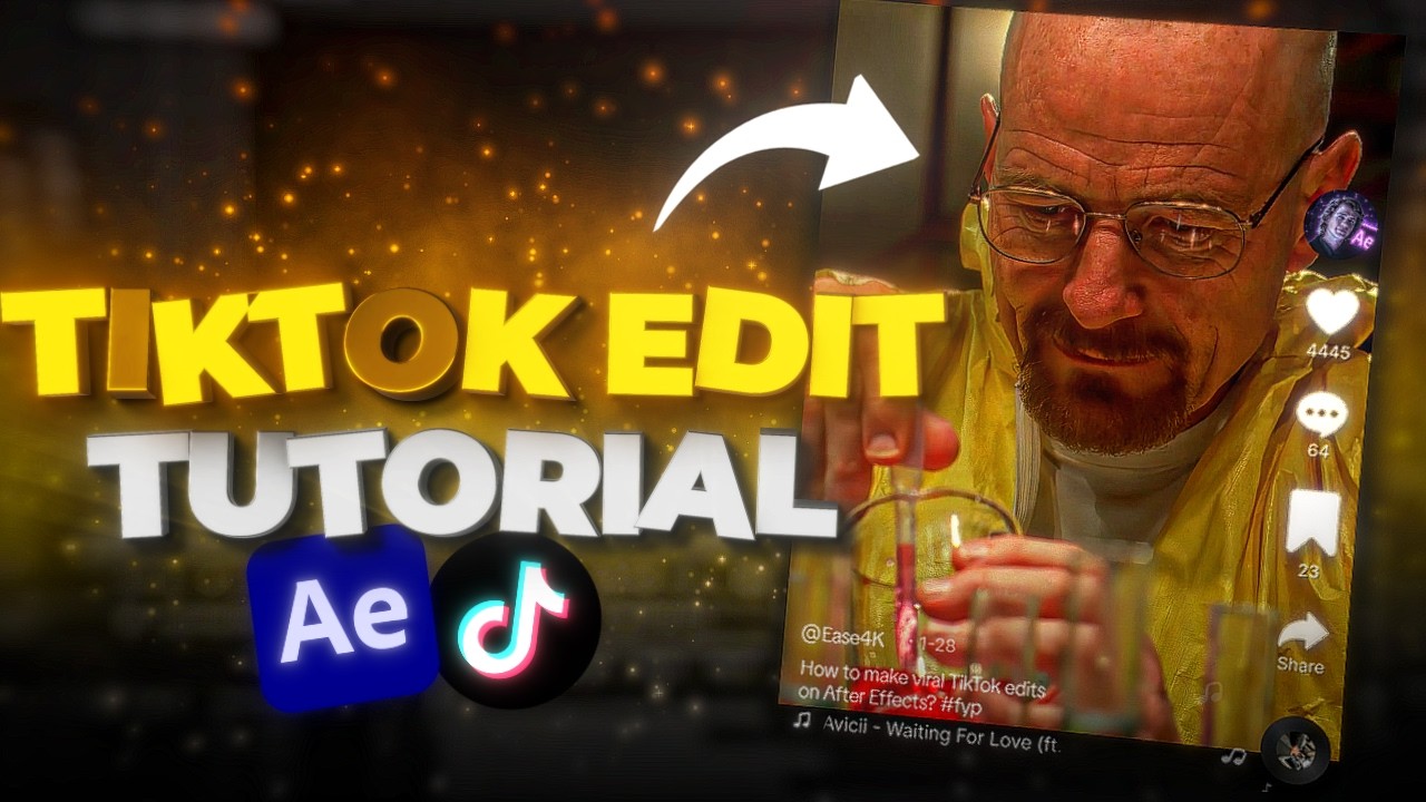 Туториал по виральному TikTok-эдиту (2026) | After Effects