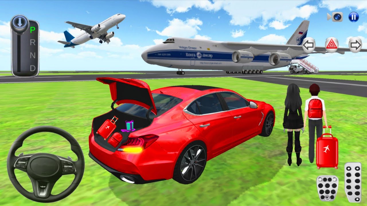 Today Car to Plane Travelling Experience✈️🚗 3D Driving Class 2026 - Android iOS Gameplay🎮 Car Games