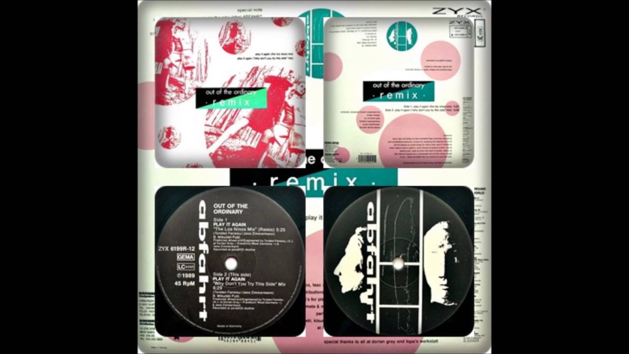 OUT OF THE ORDINARY - PLAY IT AGAIN (REMIX 1989)