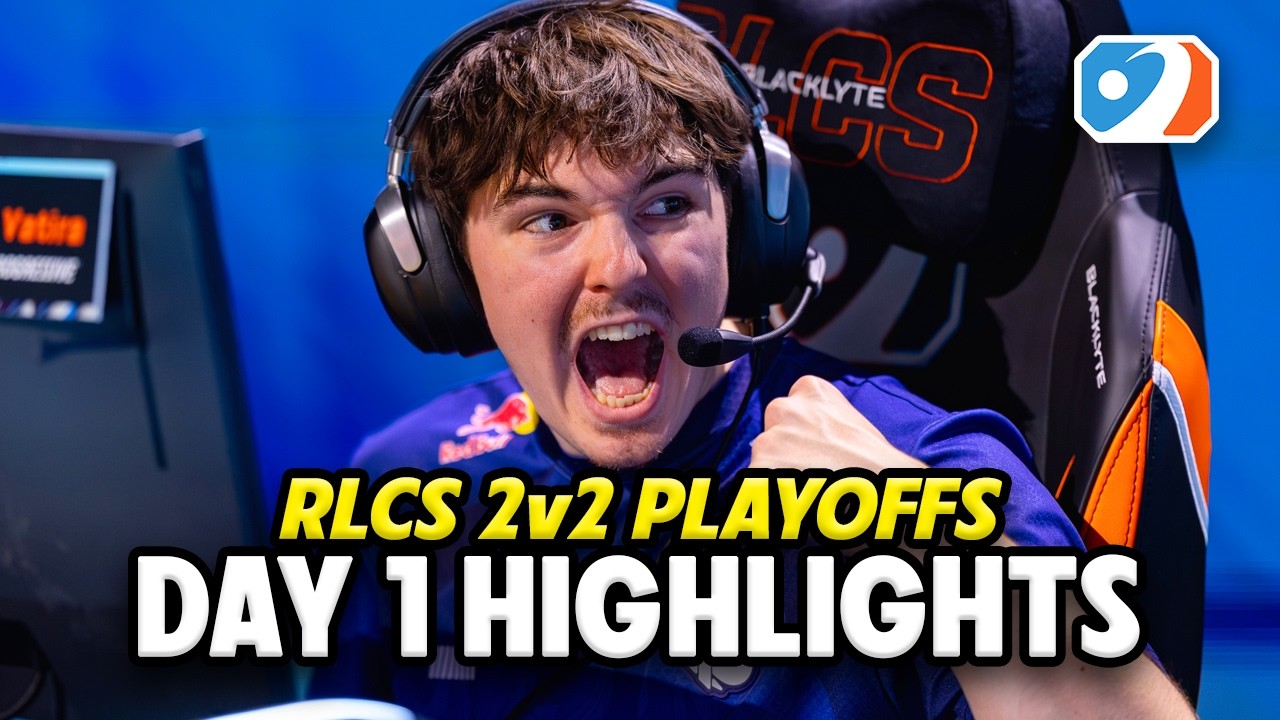 CRAZY QUARTERFINALS!? | Europe RLCS 2v2 Day 1 Highlights | Playoffs day 1 Highlights 2026