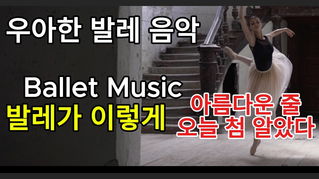 달빛의 발레 🌙 우아한 클래식 발레 음악 | Ballet Music | Relaxing Piano & Violin,이렇게 발레가 아름다울 줄은 ,아름다운 달빛아래 발레곡, 발레의미