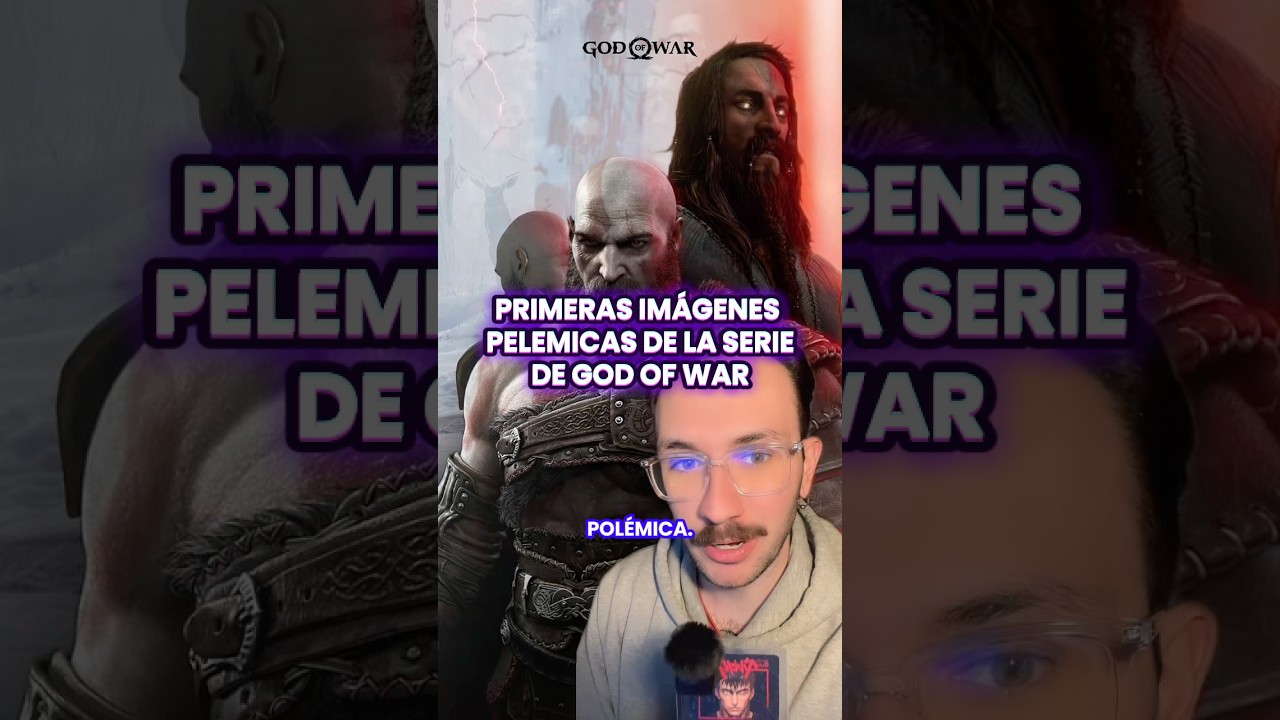 PRIMERAS IM&Aacute;GENES POL&Eacute;MICAS DE LA SERIE DE GOD OF WAR #godofwar #primevideo #videojuegos