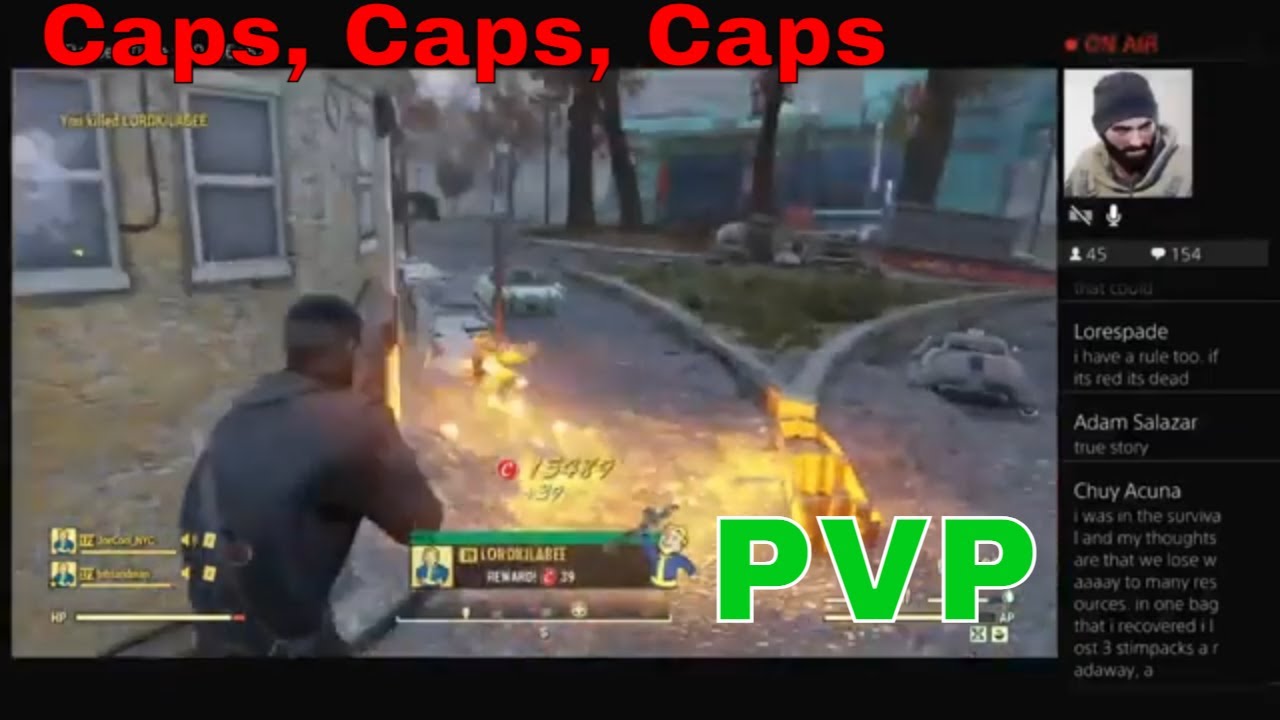 Day One Survival Server - Fallout 76 PVP - Sandman And JoeCool Stack Bodies