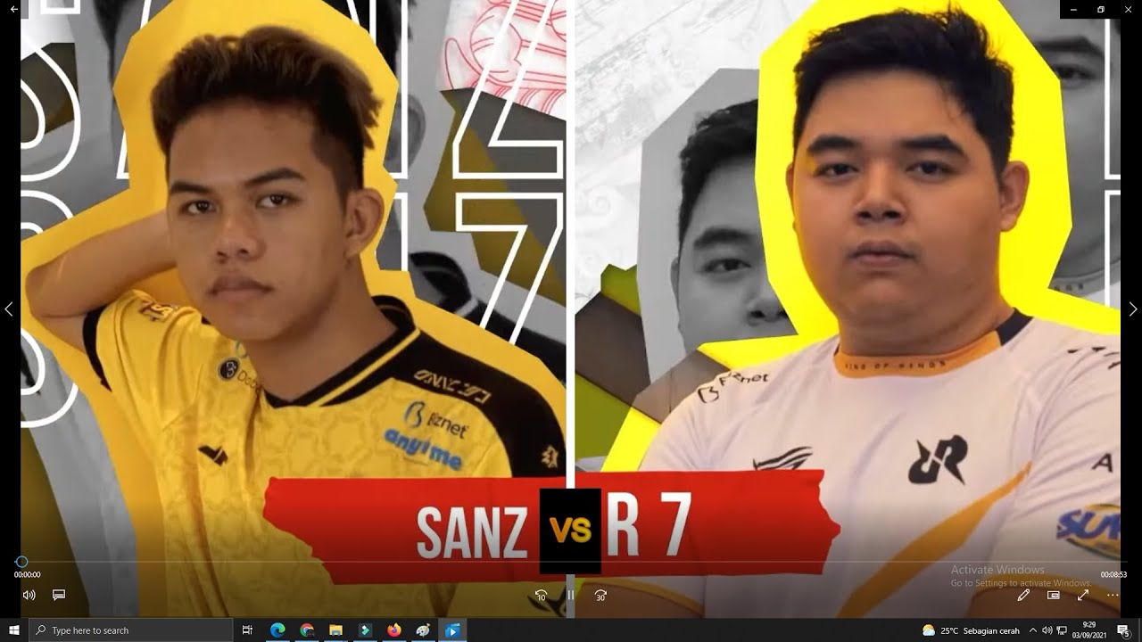 BY 1 CHOU ONIC SANZ VS RRQ R7.. NGERIIIII!!! HIGH MEKANIK