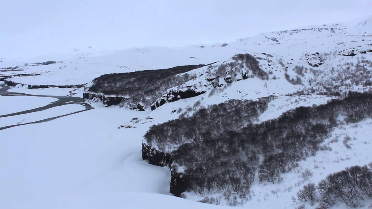 Trekking around Volcano Huts Th&oacute;rsm&ouml;rk Iceland