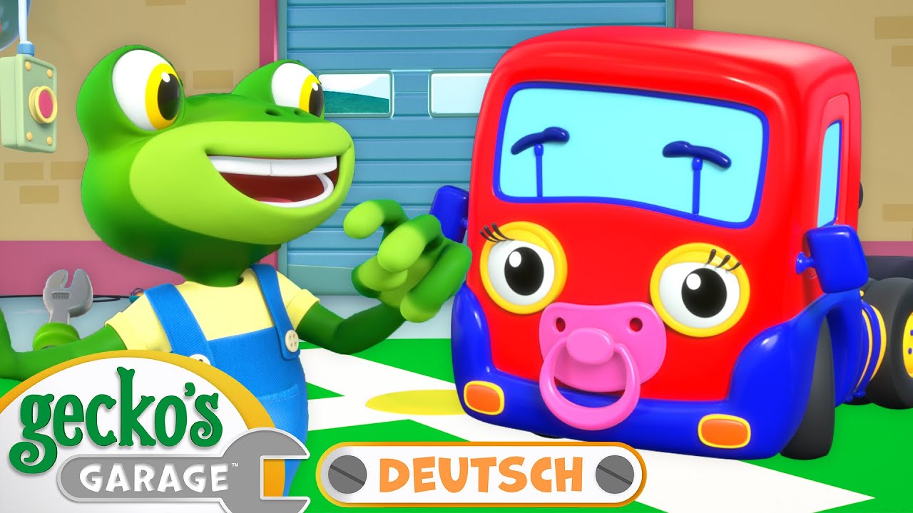 Baby Trucks erster Besuch | 90-minütige Zusammenstellung｜Geckos Garage Deutsch｜LKW für Kinder 🦎🛠️