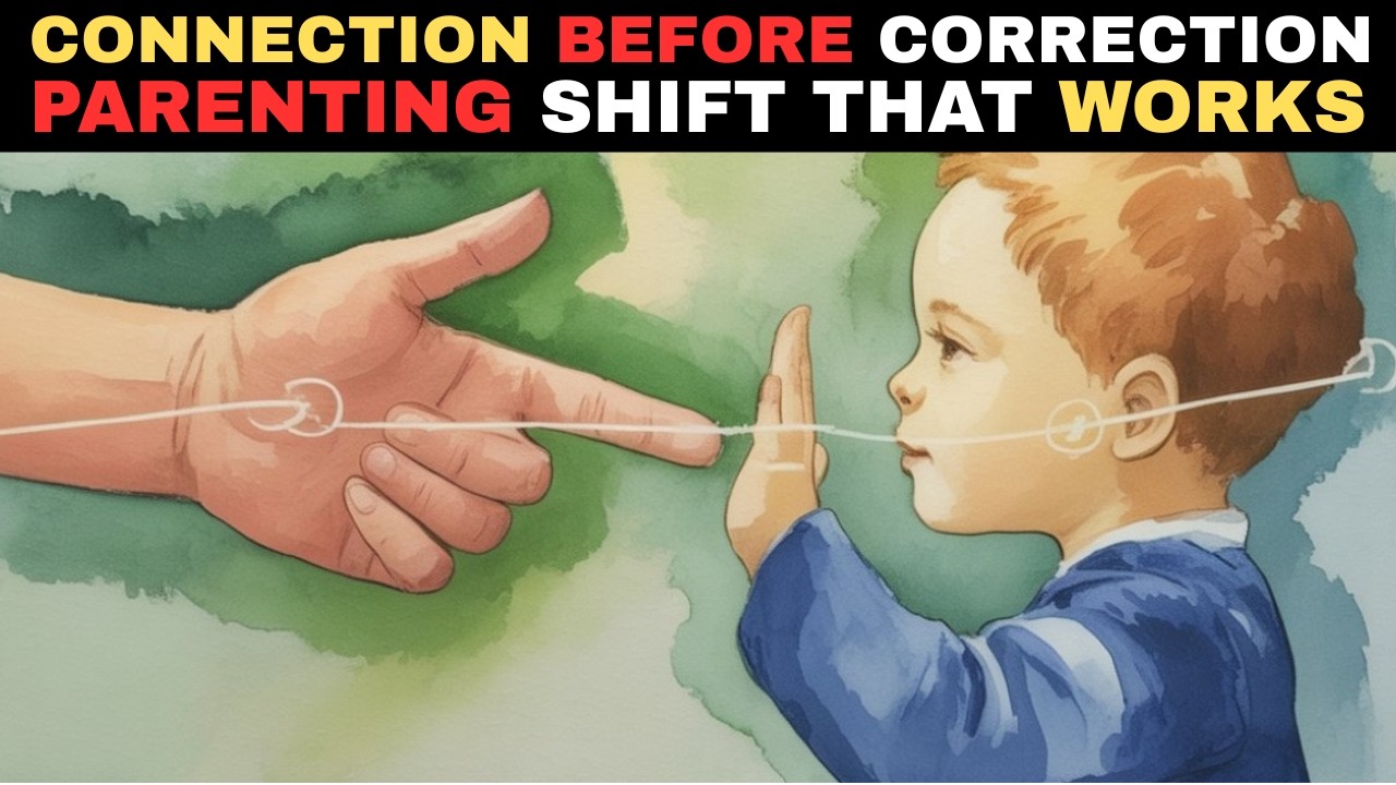 Connection Before Correction: The One Positive Discipline Tool That Transforms Parenting