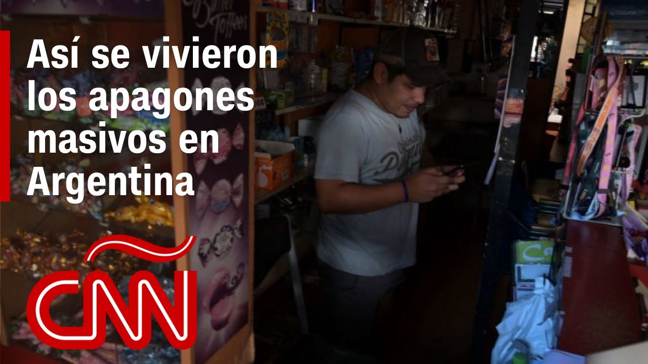 Así se vivieron los apagones masivos que afectaron a cientos de miles en Argentina