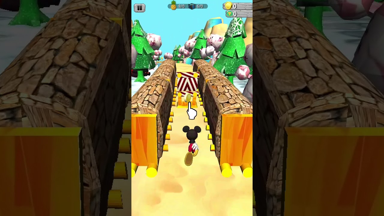 Mickey mouse run game