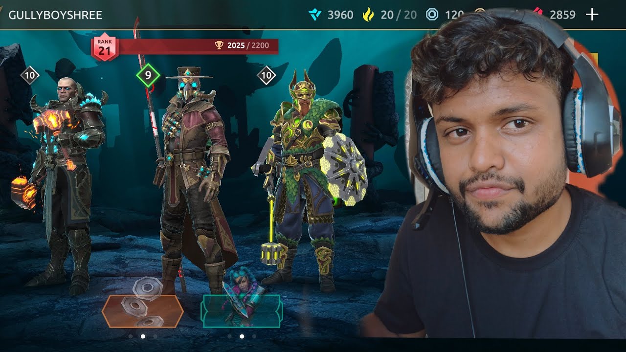 ⭕SF4 ARENA 3v3 Hard Rank Push with New Squad 😱😁| GullyBoyShree Is Live Now!!