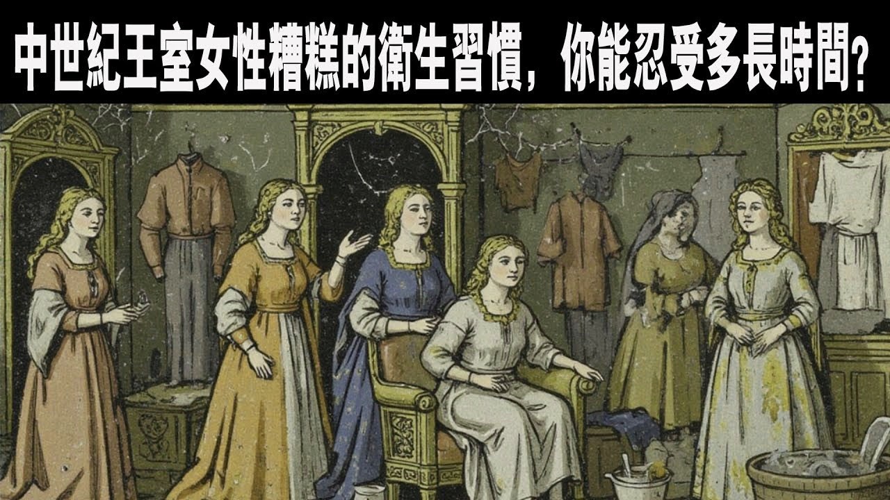 【助眠歷史故事】中世紀王室女性糟糕的衛生習慣，你能忍受多長時間？ #歷史故事 #歷史 #故事#睡眠 #助眠 #夜晚故事 #沉浸式#history#中世纪王室