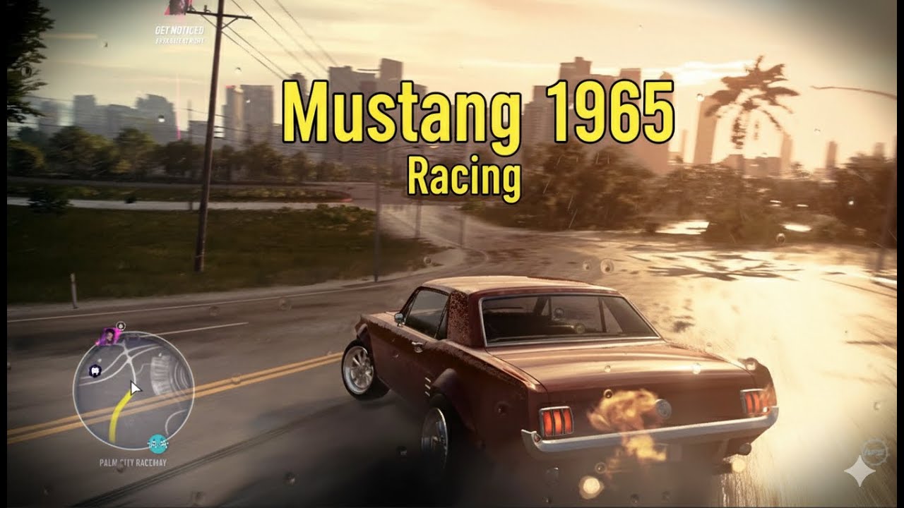 Car Racing: Mustang 1965 | Racing Gameplay #car #racing #simulatorgames