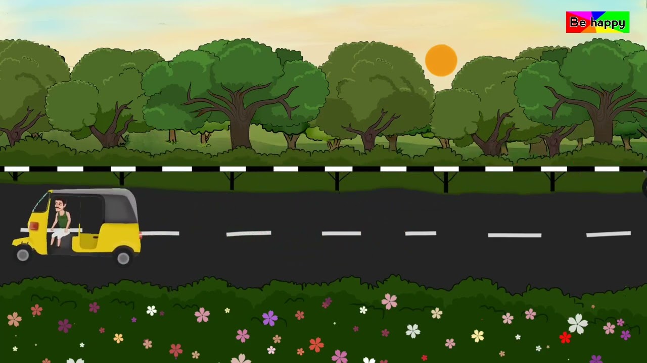 Free Cartoon background video ......