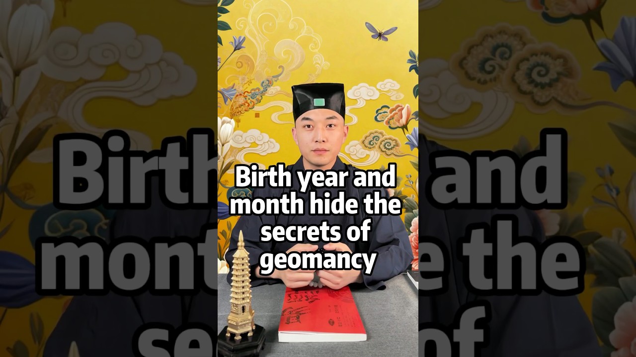 Birth year and month hide the secrets of geomancy #fengshui #birthday #secret