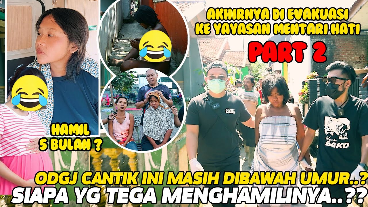 ODGJ CANTIK TELANJANG INI BENER-BENER HAMIL ?? AKHIRNYA DIEVAKUASI KE YAYASAN MENTARI HATI !!