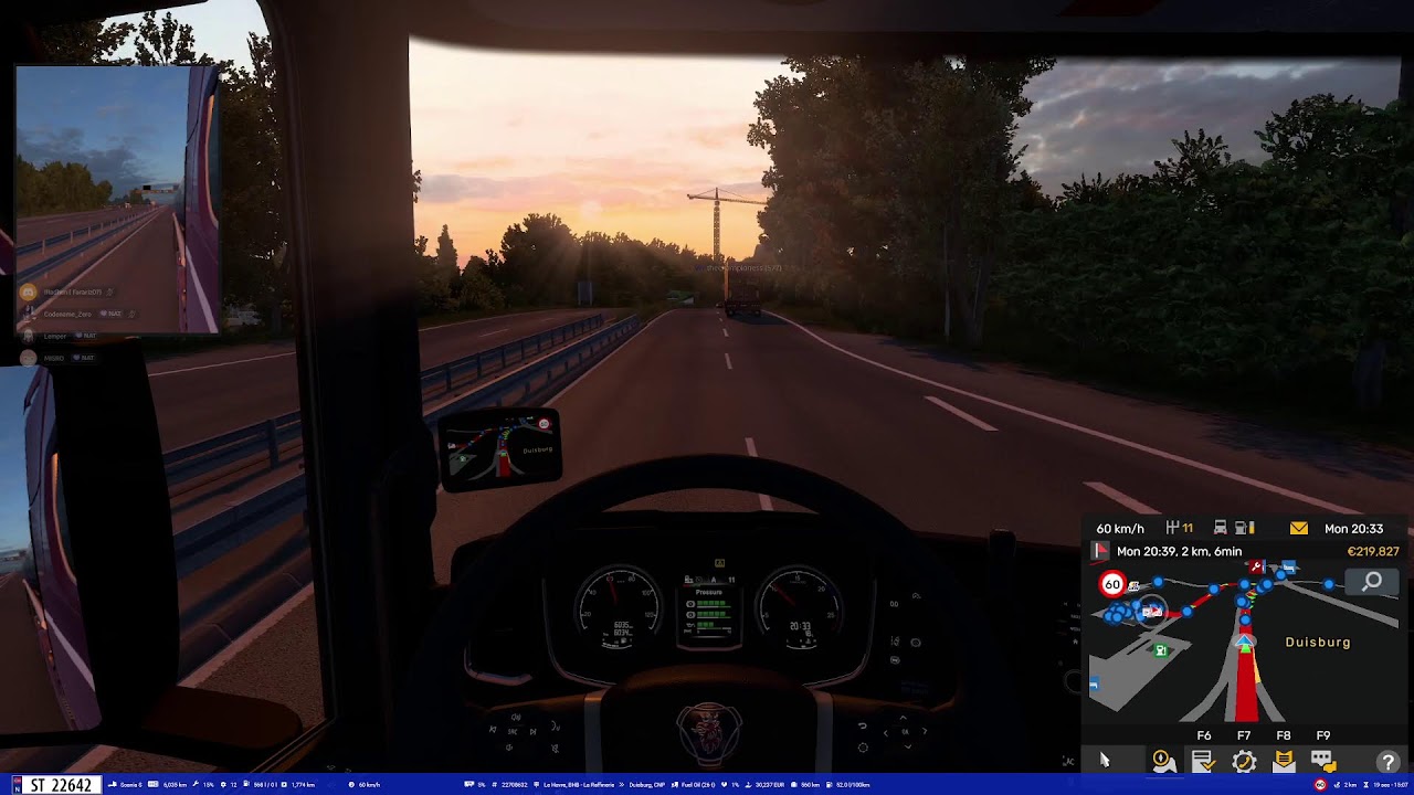 Euro Truck Simulator - 2 Jarak Pendek