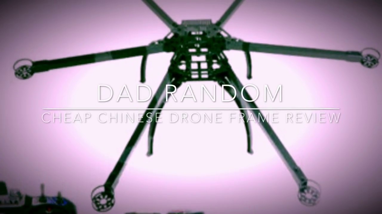 $25 Cheap Hexacopter Frame Review by Dad Random