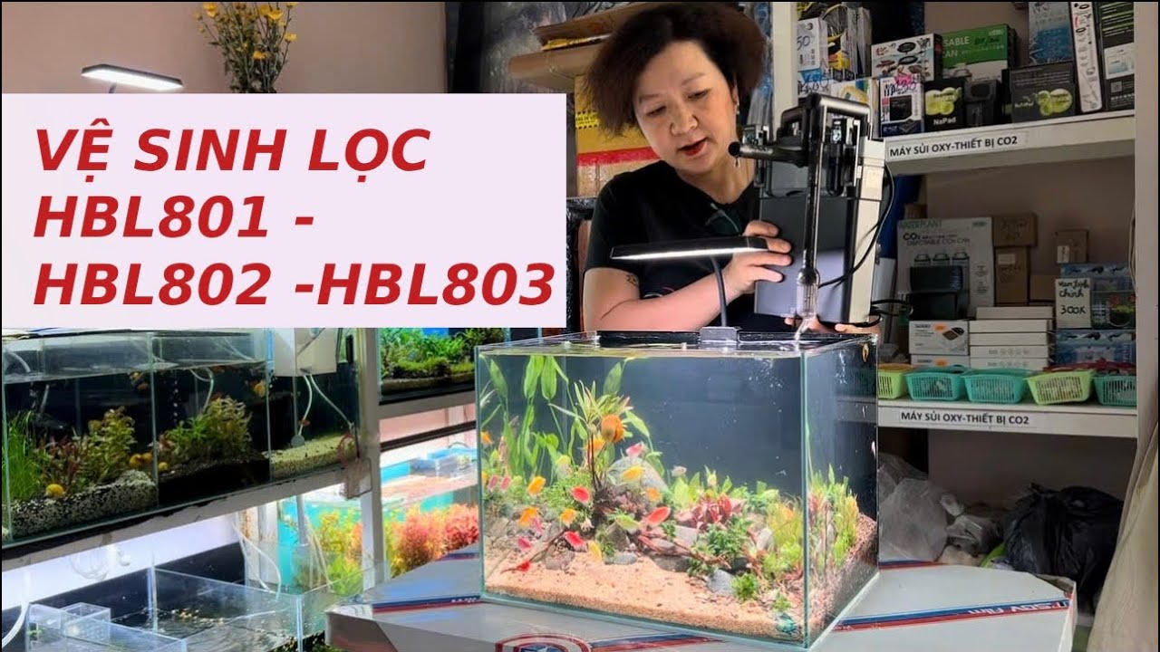 Vệ sinh lọc treo HBL801 - HBL802 - HBL803