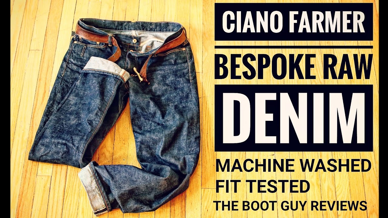 Ciano Farmer SELVAGE DENIM [ The Boot Guy Reviews ] made in USA