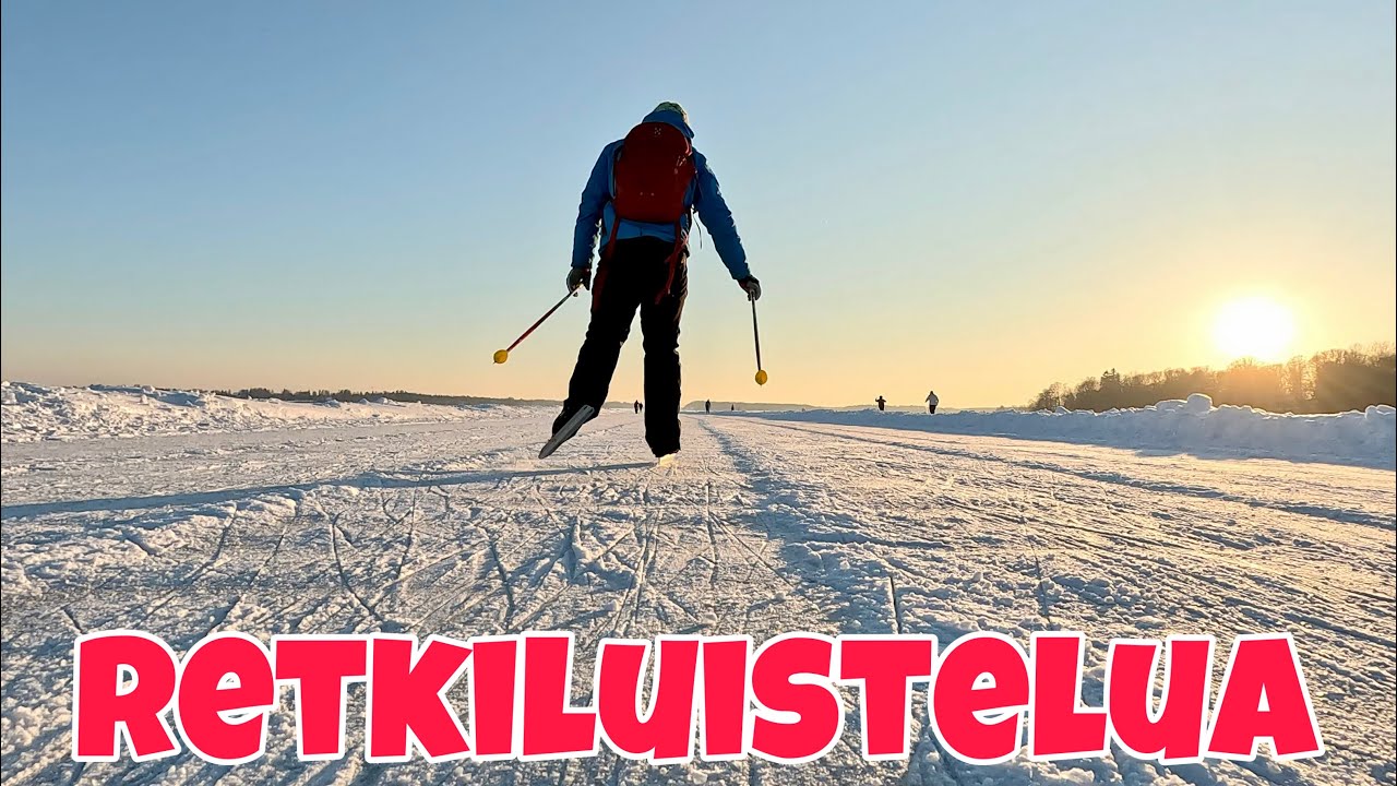 Retkiluistelua | Tuusulanjärven jäärata