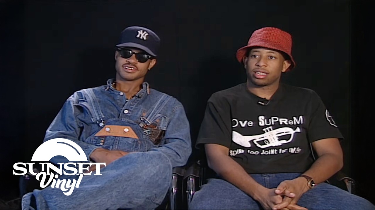 Первое телеинтервью группы Gang Starr в Великобритании